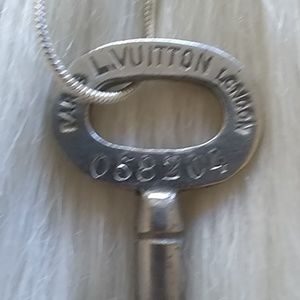 Louis Vuitton Steamer Keys # 058204 w/925 chain